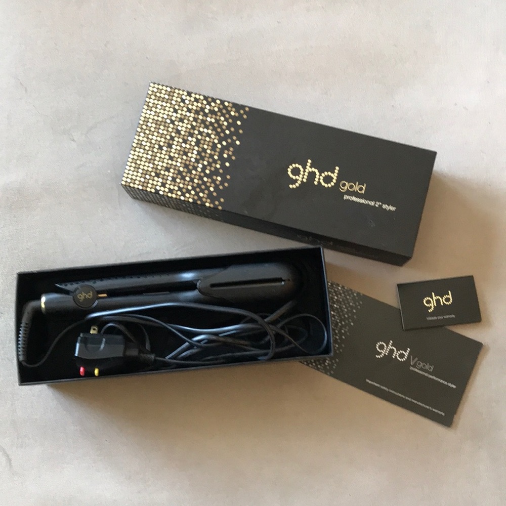GHD max styler straightening flat iron